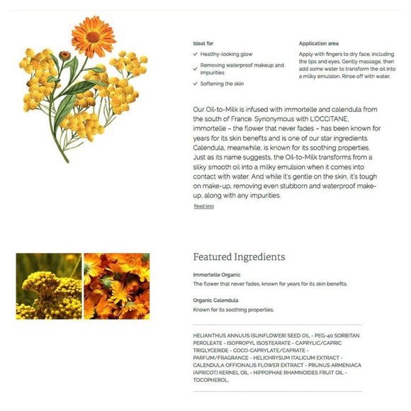 L'occitane Eyes & Lips Bi-Phasic Make-Up Remover 100ml NEW - Picture 4 of 6